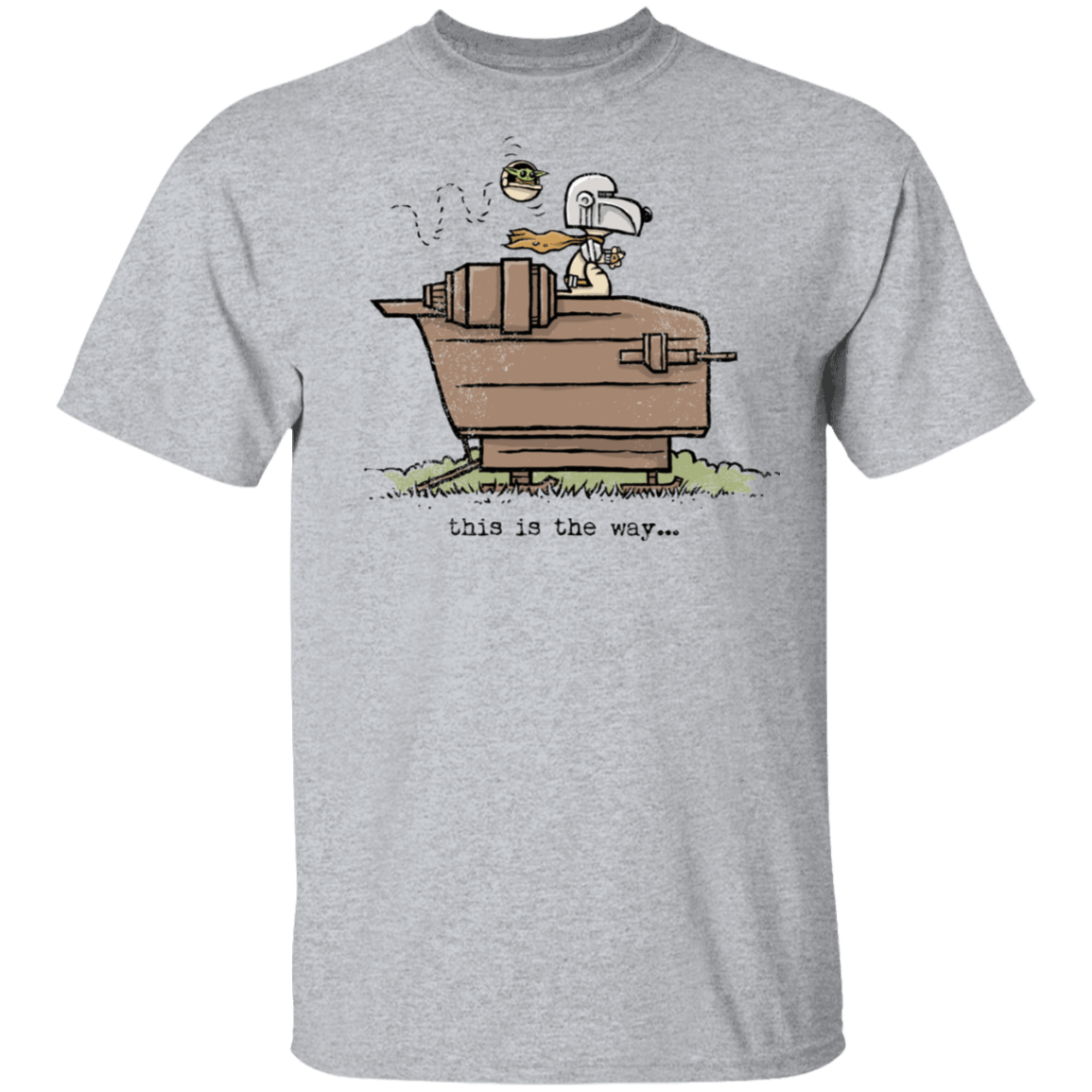 T-Shirts Sport Grey / S Snoopy Mando T-Shirt