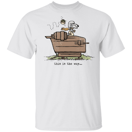 T-Shirts White / S Snoopy Mando T-Shirt