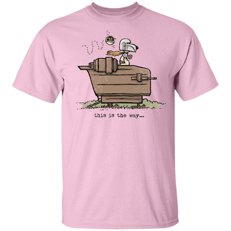 T-Shirts Light Pink / YXS Snoopy Mando Youth T-Shirt