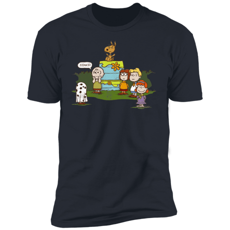T-Shirts Indigo / S Snoopy Scooby Men's Premium T-Shirt