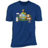 T-Shirts Royal / S Snoopy Scooby Men's Premium T-Shirt