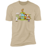 T-Shirts Sand / S Snoopy Scooby Men's Premium T-Shirt