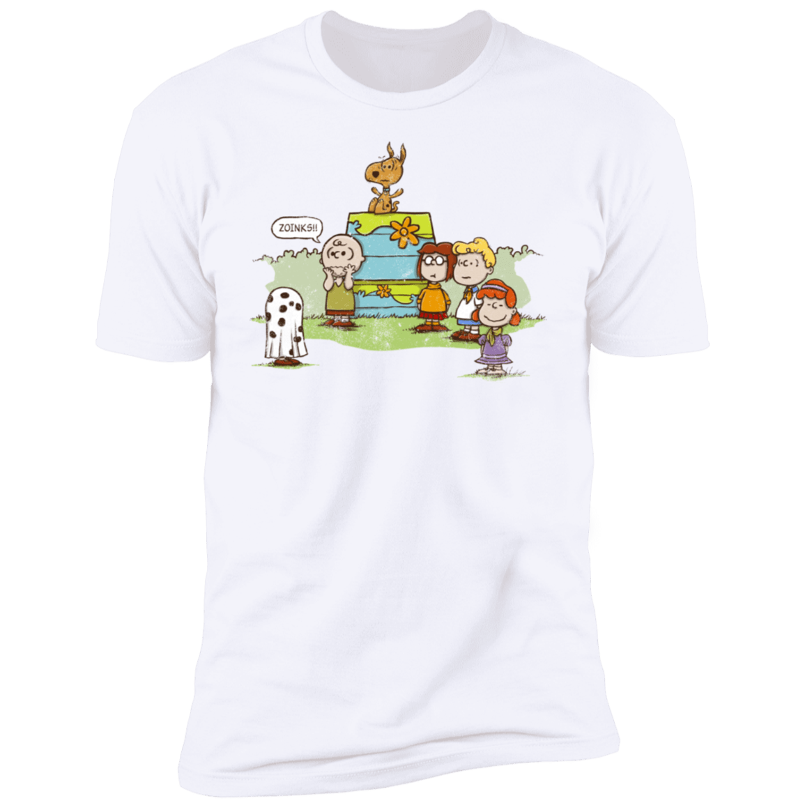 T-Shirts White / S Snoopy Scooby Men's Premium T-Shirt