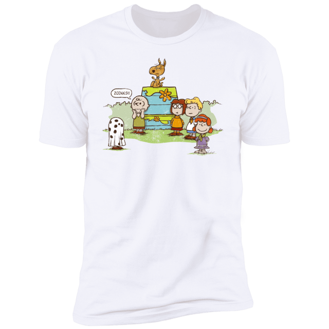 T-Shirts White / S Snoopy Scooby Men's Premium T-Shirt