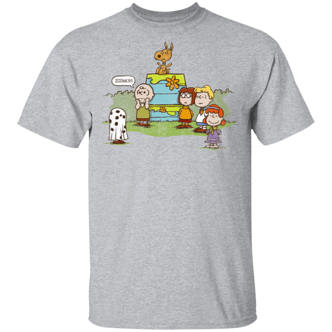 T-Shirts Sport Grey / S Snoopy Scooby T-Shirt