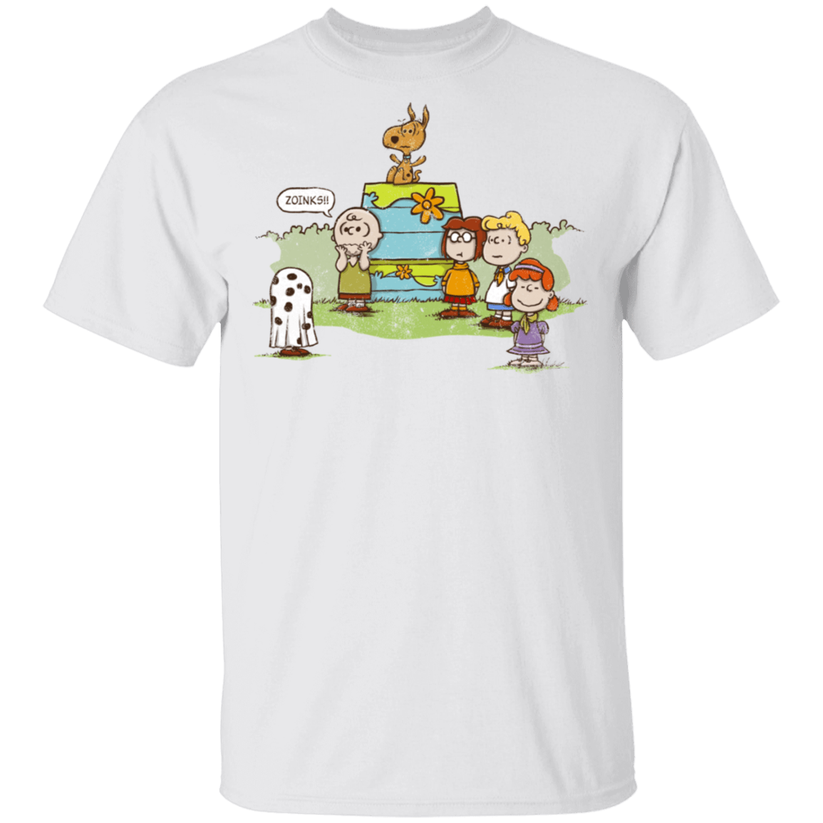 T-Shirts White / S Snoopy Scooby T-Shirt