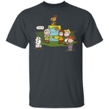 T-Shirts Dark Heather / YXS Snoopy Scooby Youth T-Shirt