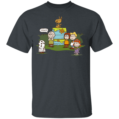 T-Shirts Dark Heather / YXS Snoopy Scooby Youth T-Shirt