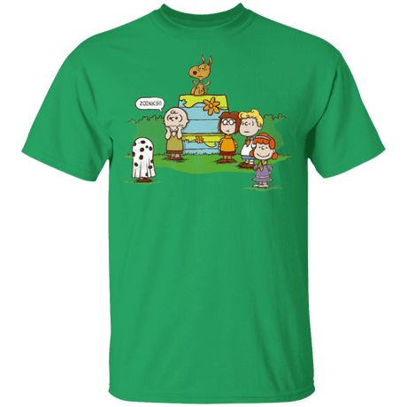 T-Shirts Irish Green / YXS Snoopy Scooby Youth T-Shirt