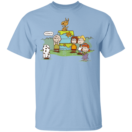 T-Shirts Light Blue / YXS Snoopy Scooby Youth T-Shirt