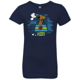 T-Shirts Midnight Navy / YXS Snoopydoo Girls Premium T-Shirt