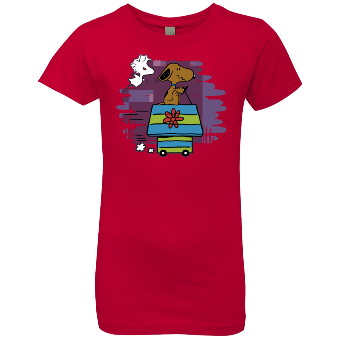 T-Shirts Red / YXS Snoopydoo Girls Premium T-Shirt