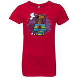 T-Shirts Red / YXS Snoopydoo Girls Premium T-Shirt