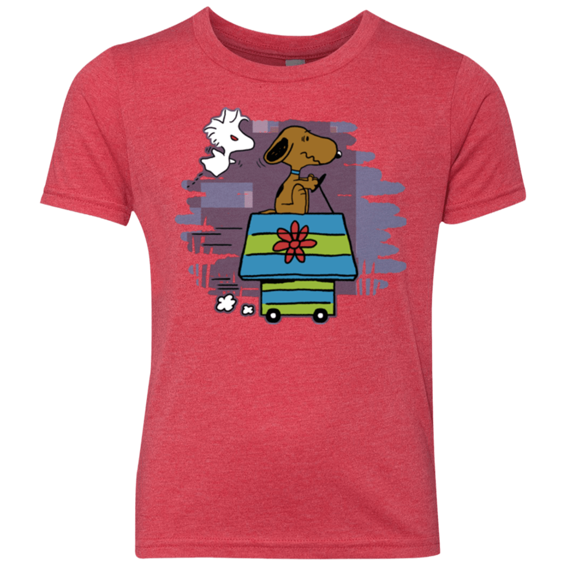 T-Shirts Vintage Red / YXS Snoopydoo Youth Triblend T-Shirt