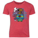 T-Shirts Vintage Red / YXS Snoopydoo Youth Triblend T-Shirt