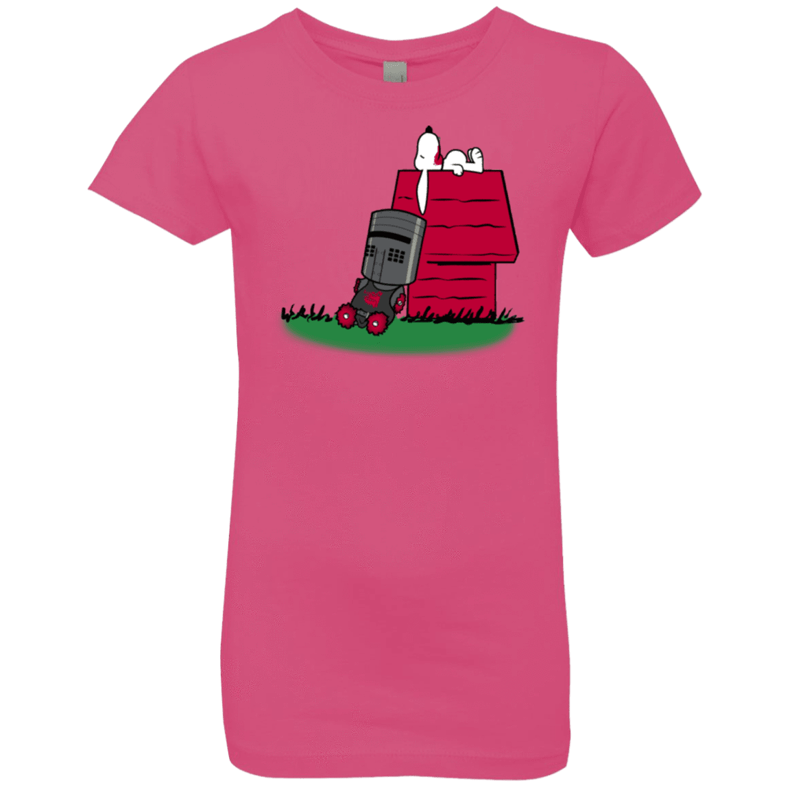 T-Shirts Hot Pink / YXS SNOOPYTHON Girls Premium T-Shirt