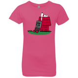 T-Shirts Hot Pink / YXS SNOOPYTHON Girls Premium T-Shirt