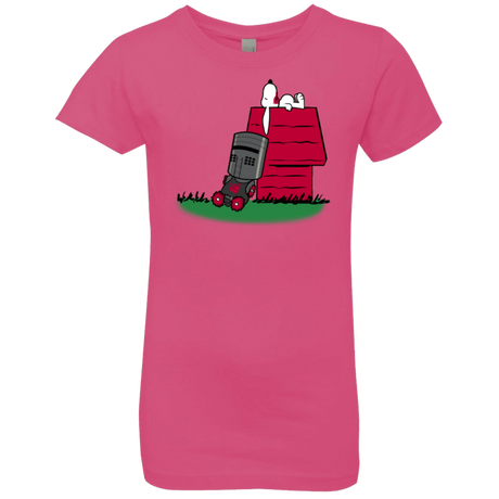 T-Shirts Hot Pink / YXS SNOOPYTHON Girls Premium T-Shirt