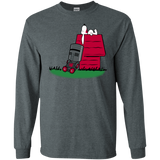 T-Shirts Dark Heather / S SNOOPYTHON Men's Long Sleeve T-Shirt