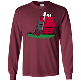 T-Shirts Maroon / S SNOOPYTHON Men's Long Sleeve T-Shirt