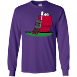T-Shirts Purple / S SNOOPYTHON Men's Long Sleeve T-Shirt