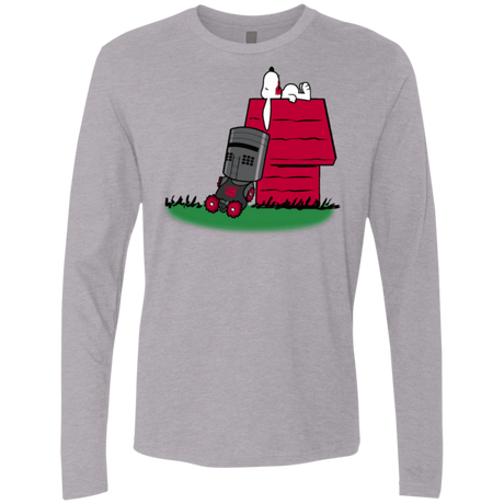 T-Shirts Heather Grey / S SNOOPYTHON Men's Premium Long Sleeve