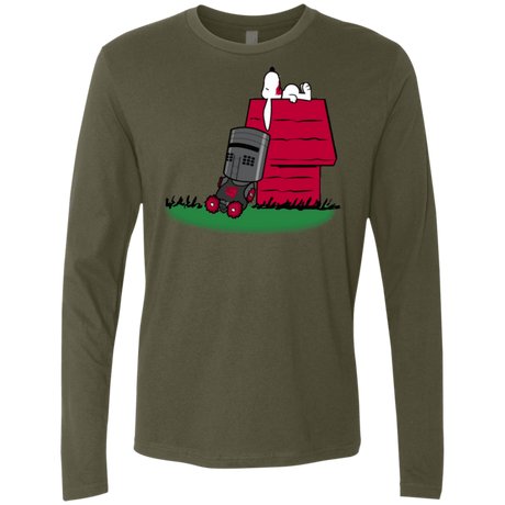 T-Shirts Military Green / S SNOOPYTHON Men's Premium Long Sleeve