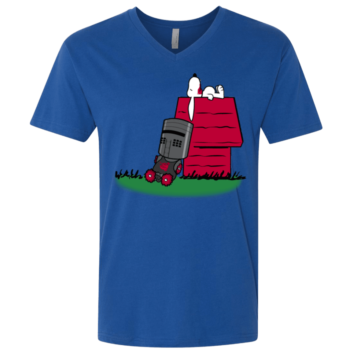 T-Shirts Royal / X-Small SNOOPYTHON Men's Premium V-Neck