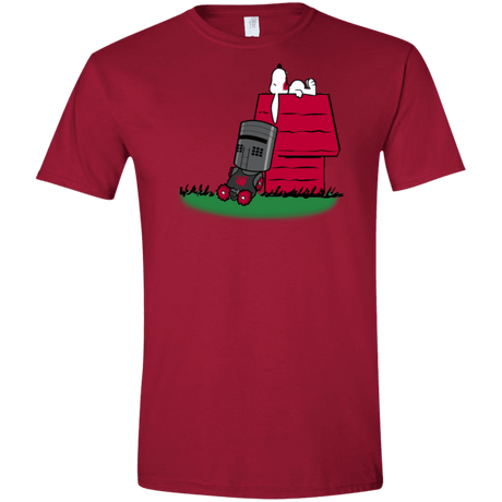 T-Shirts Cardinal Red / S SNOOPYTHON Men's Semi-Fitted Softstyle