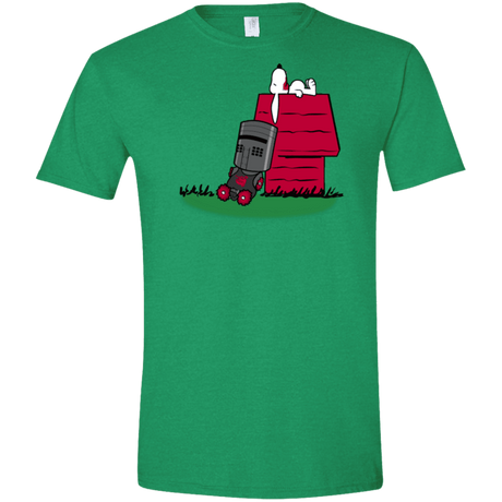 T-Shirts Heather Irish Green / S SNOOPYTHON Men's Semi-Fitted Softstyle