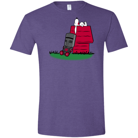 T-Shirts Heather Purple / S SNOOPYTHON Men's Semi-Fitted Softstyle
