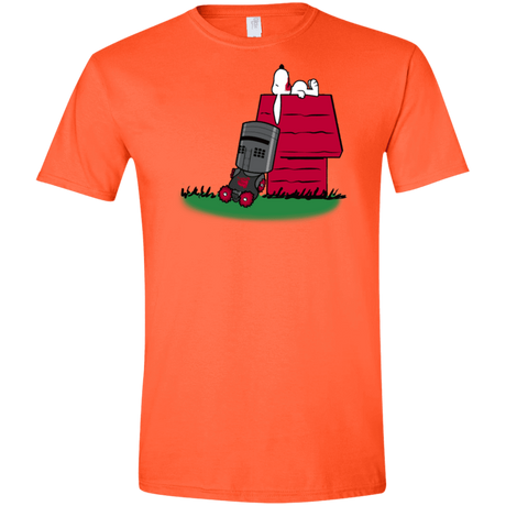 T-Shirts Orange / S SNOOPYTHON Men's Semi-Fitted Softstyle
