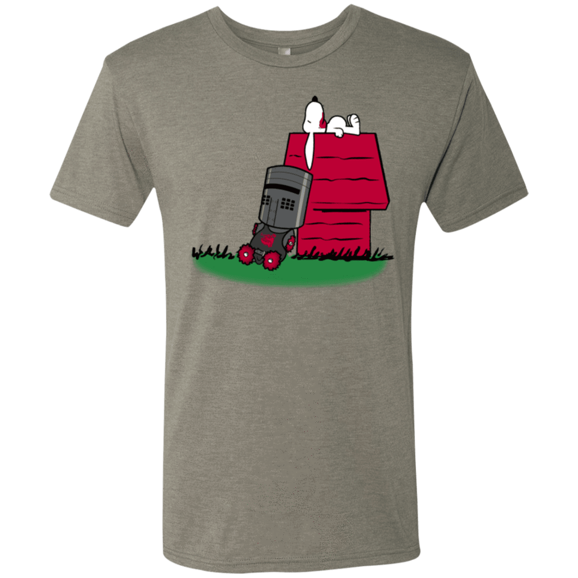 T-Shirts Venetian Grey / S SNOOPYTHON Men's Triblend T-Shirt