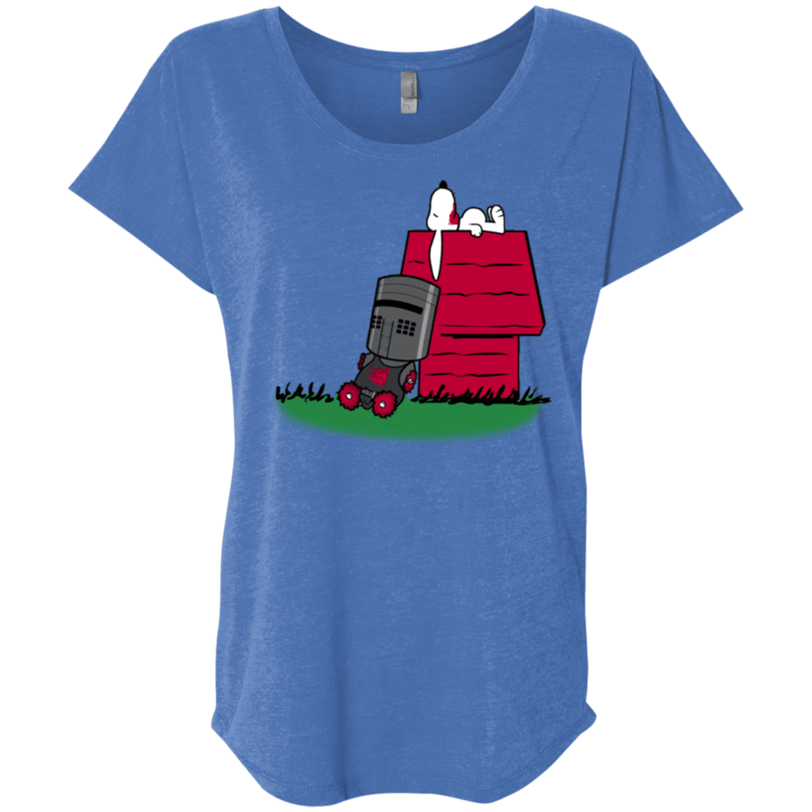 T-Shirts Vintage Royal / X-Small SNOOPYTHON Triblend Dolman Sleeve