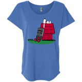 T-Shirts Vintage Royal / X-Small SNOOPYTHON Triblend Dolman Sleeve