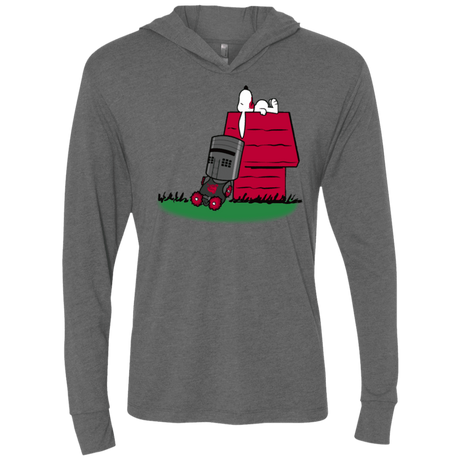 T-Shirts Premium Heather / X-Small SNOOPYTHON Triblend Long Sleeve Hoodie Tee