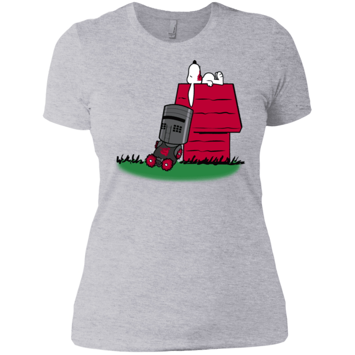 T-Shirts Heather Grey / X-Small SNOOPYTHON Women's Premium T-Shirt