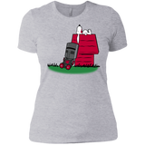 T-Shirts Heather Grey / X-Small SNOOPYTHON Women's Premium T-Shirt