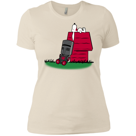 T-Shirts Ivory/ / X-Small SNOOPYTHON Women's Premium T-Shirt