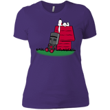 T-Shirts Purple Rush/ / X-Small SNOOPYTHON Women's Premium T-Shirt