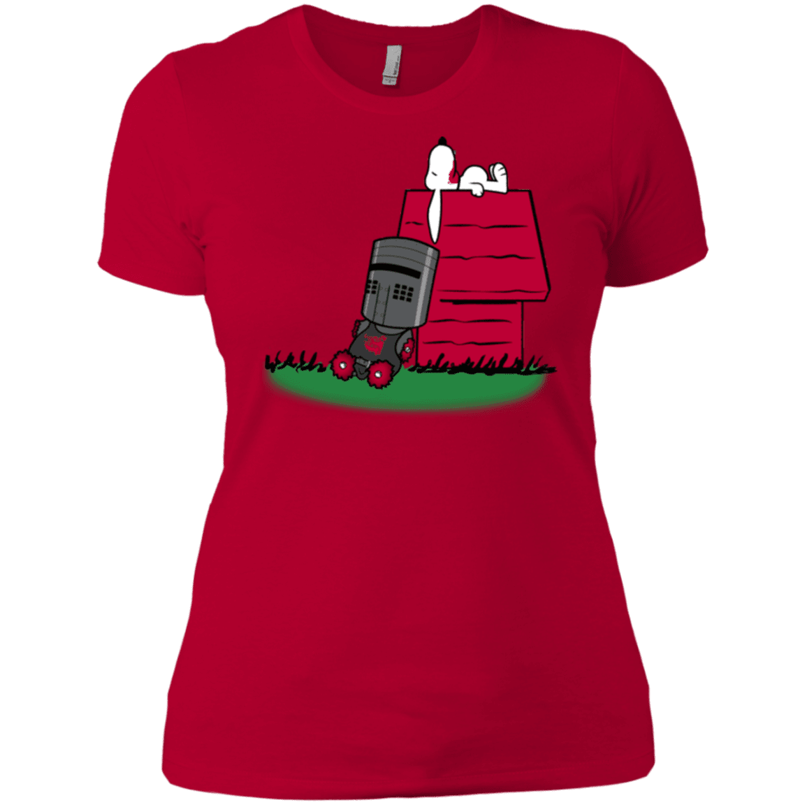 T-Shirts Red / X-Small SNOOPYTHON Women's Premium T-Shirt