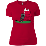 T-Shirts Red / X-Small SNOOPYTHON Women's Premium T-Shirt