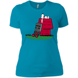 T-Shirts Turquoise / X-Small SNOOPYTHON Women's Premium T-Shirt