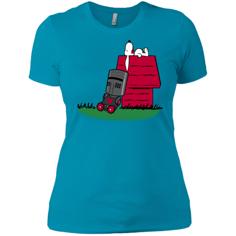 T-Shirts Turquoise / X-Small SNOOPYTHON Women's Premium T-Shirt