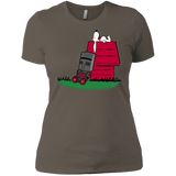 T-Shirts Warm Grey / X-Small SNOOPYTHON Women's Premium T-Shirt