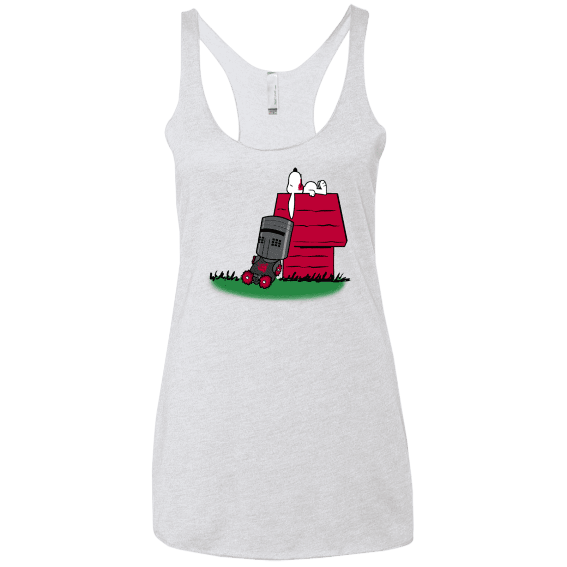 T-Shirts Heather White / X-Small SNOOPYTHON Women's Triblend Racerback Tank