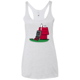 T-Shirts Heather White / X-Small SNOOPYTHON Women's Triblend Racerback Tank