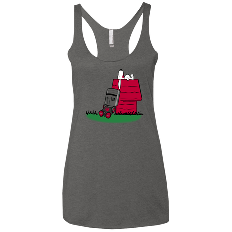 T-Shirts Premium Heather / X-Small SNOOPYTHON Women's Triblend Racerback Tank