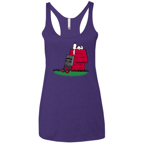 T-Shirts Purple Rush / X-Small SNOOPYTHON Women's Triblend Racerback Tank