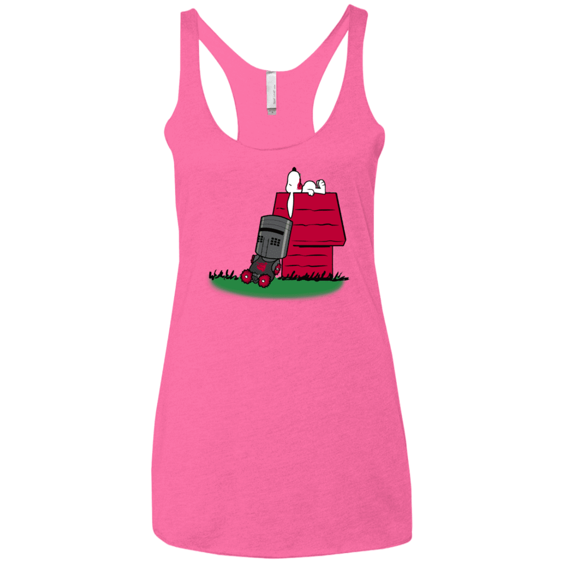 T-Shirts Vintage Pink / X-Small SNOOPYTHON Women's Triblend Racerback Tank